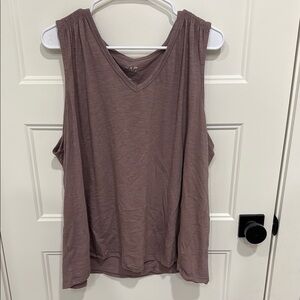 Women's Sleeveless Top in Brown